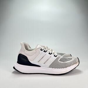 Adidas UBounce DNA White Black Lace Up Running Shoes Sneakers IH7550 Youth Sz 5